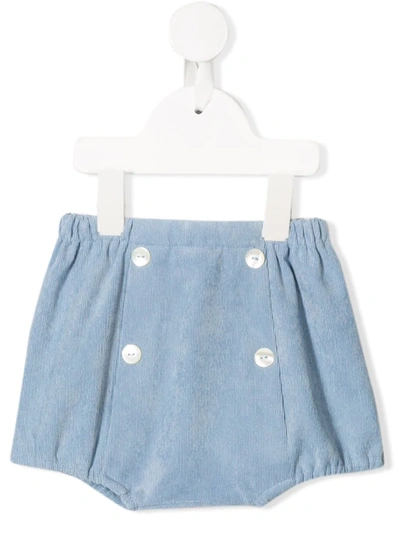 Siola Corduroy Baby Shorts In Blue