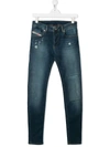 Diesel Teen Lowleeh-j-n Jeans In K01