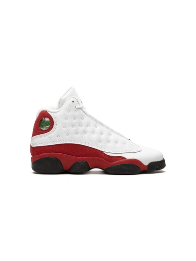 Jordan Kids' Boys  Retro 13 In White/black/true Red