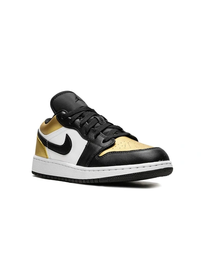 Jordan Kids' Air  1 Low "gold Toe" Sneakers In Multicolour