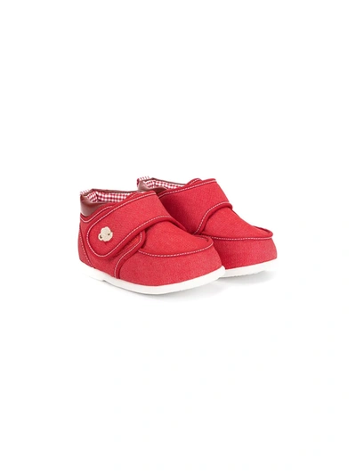 Familiar Babies' Twill Pre-walkers In Red