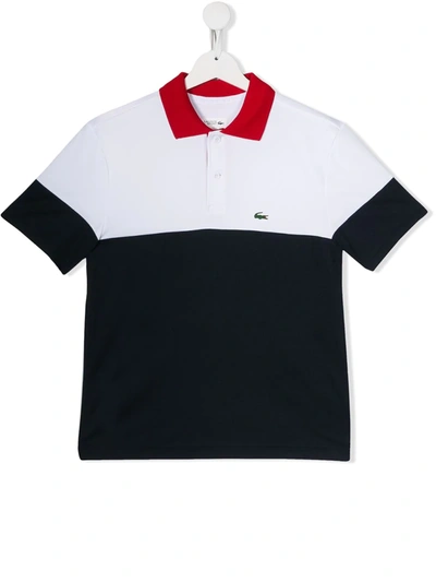 Lacoste Teen Tjacky T-shirt In White
