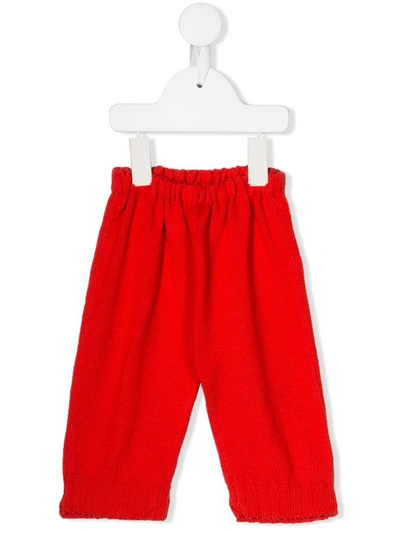 Eshvi Babies' X 0711 Tbilisi Candy Apple Trousers In Red