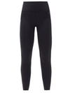Lululemon On The Fly Mid-rise Joggers Travelwoven In Black