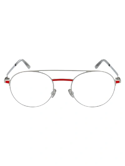 Mykita Eyewear In Silver/rystyred