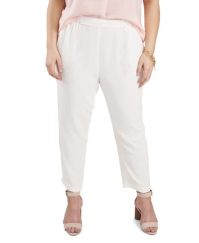 Vince Camuto Plus Size Luxe Cdc Pull On Pant In New Ivory