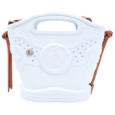 Pre-owned Lanvin Handbag In White