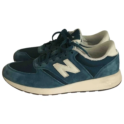 Pre-owned New Balance Trainers In Turquoise