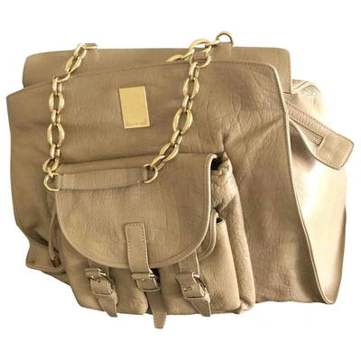 Pre-owned Bulgari Leather Handbag