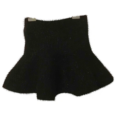 Pre-owned Kenzo Mini Skirt In Black
