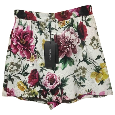 Pre-owned Dolce & Gabbana Multicolour Viscose Shorts