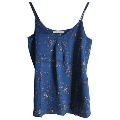 Pre-owned Vince Silk Camisole In Blue