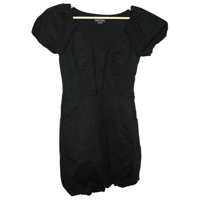 Pre-owned Emporio Armani Mini Dress In Black