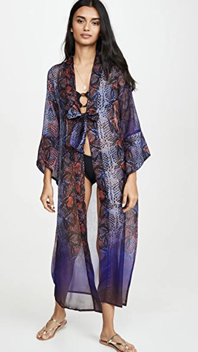 Bindya Marbella Kimono In Multi