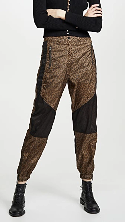 R13 Casual Pants In Leopard