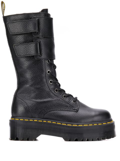 shin high doc martens