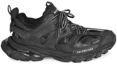 Pre-owned Balenciaga  Track Black In Black/black