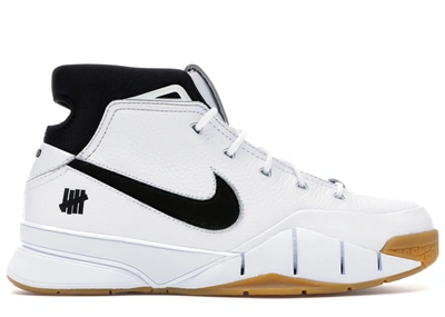 Pre-owned Nike  Kobe 1 Protro Undefeated White In White/white-black