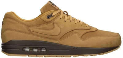 Pre-owned Nike  Air Max 1 Flax In Flax/baroque Brown-flax