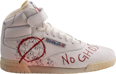 Pre-owned Reebok Ex-o-fit Clean Hi Bait X Ghostbusters X Stranger Things  Vintage | ModeSens