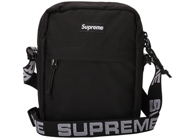 Pre-owned Supreme Shoulder Bag (ss18) Black