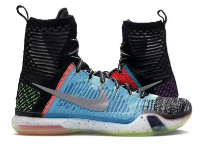 Pre-owned Nike  Kobe 10 Elite High What The In Multi-color/reflective Silver