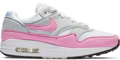 Pre-owned Nike Air Max 1 Psychic Pink (women's) In White/psychic Pink-neutral Grey-black