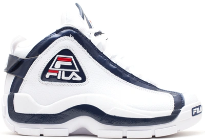 Pre-owned Fila 96 Grant Hill 2 Og (2013) In White/peacoat-chinese Red