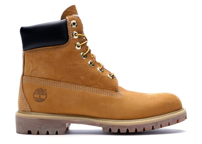 Pre-owned Timberland 6" Boot Bape X Undefeated In Wheat