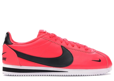 Pre-owned Nike  Classic Cortez Overbranding Red Orbit In Red Orbit/black-white