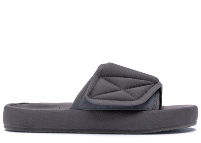 Pre-owned Yeezy  Supply Nylon Slipper Graphite