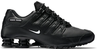 Pre-owned Nike  Shox Nz Eu Black White In Black/white-black