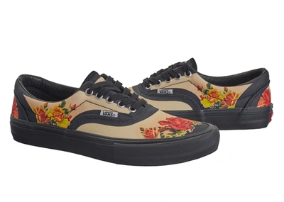 Pre-owned Vans  Era Supreme Jean Paul Gaultier Peach In Black/floral