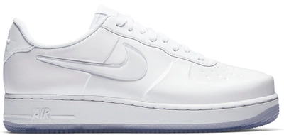 Pre-owned Nike Air Force 1 Foamposite Pro Cup Triple White In  White/white-white | ModeSens