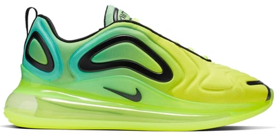 Pre-owned Nike Air Max 720 Volt Black In Volt/black-bordeaux-volt Glow |  ModeSens