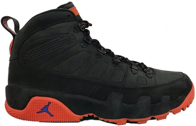 Pre-owned Jordan  9 Retro Boot Florida Gators Pe In Black/university Orange-game Royal