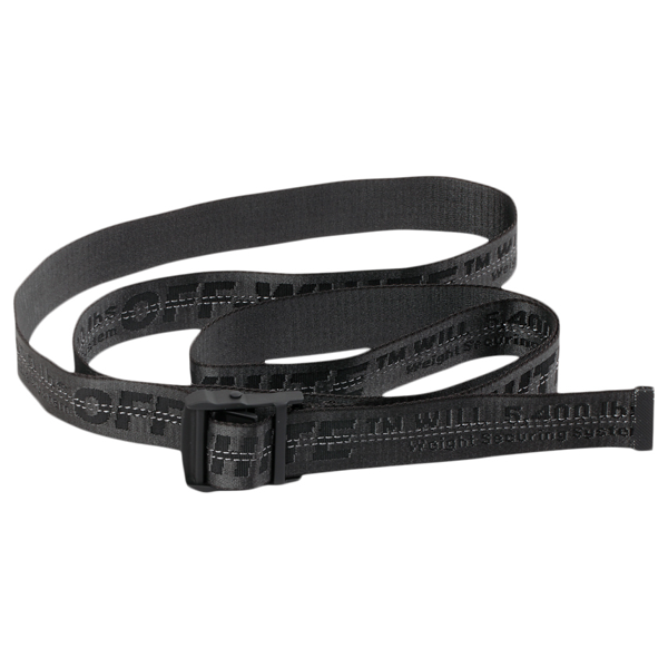 Pre-owned Off-white Industrial Belt (ss19) Black | ModeSens