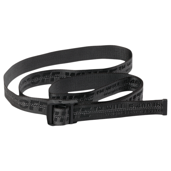 Hellere amplitude kode Pre-owned Off-white Industrial Belt (ss19) Black | ModeSens