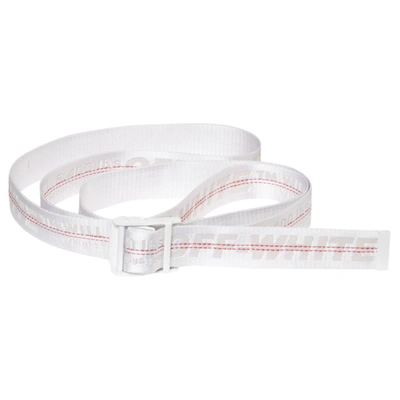 Pre-owned Off-white Industrial Belt (ss19) White
