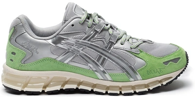 Pre-owned Asics  Gel-kayano 5 360 Awake Ny Silver In Silver/mint Green