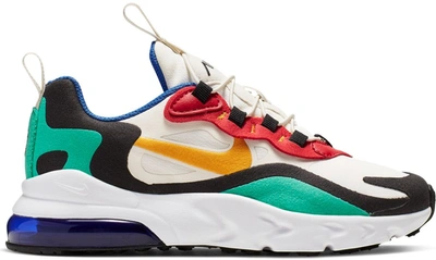 Pre-owned Nike Air Max 270 React Phantom Multi-color (ps) In Phantom/ university Gold-university Red-black-kinetic Green-hyper Royal | ModeSens