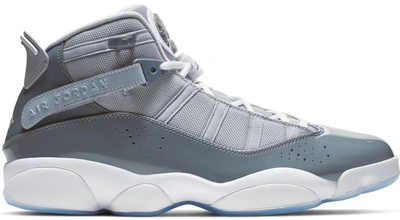 Pre-owned Jordan  6 Rings Cool Grey White In Cool Grey/white-wolf Grey