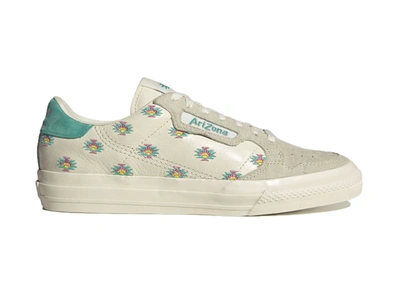 Pre-owned Adidas Originals  Continental 80 Vulc Arizona Iced Tea In White/lucid White