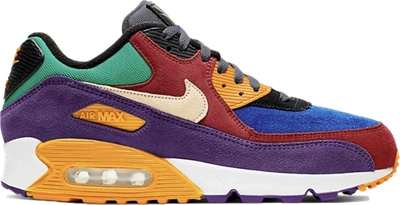 Pre-owned Nike  Air Max 90 Viotech Og In University Red/pale Vanilla-hyper Grape