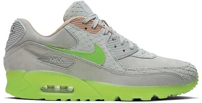 Pre-owned Nike Air Max 90 New Species In Pure Platinum/electro Green-bio  Beige | ModeSens