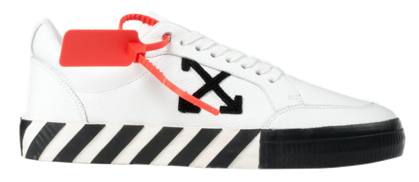 off white vulc low leather