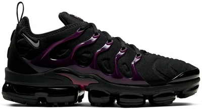 Pre-owned Nike  Air Vapormax Plus Black Noble Red In Black/noble Red-reflect Silver