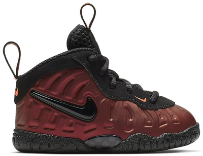 Pre-owned Nike Air Foamposite Pro Color Shift (td) In Hyper Crimson/black