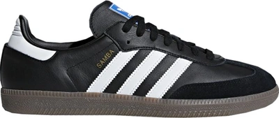 Pre-owned Adidas Originals  Samba Black White Gum In Core Black/footwear White/gum