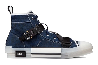 Pre-owned Dior  B23 High Top Blue